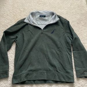Nautica quarter zip sweatshirt